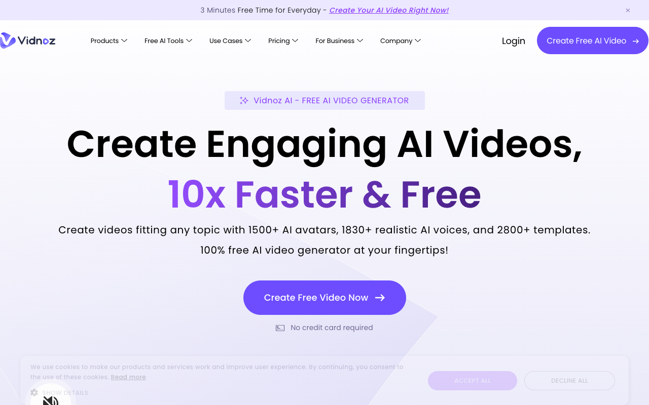 Vidnoz Custom Avatar - Create your own AI-generated avatars