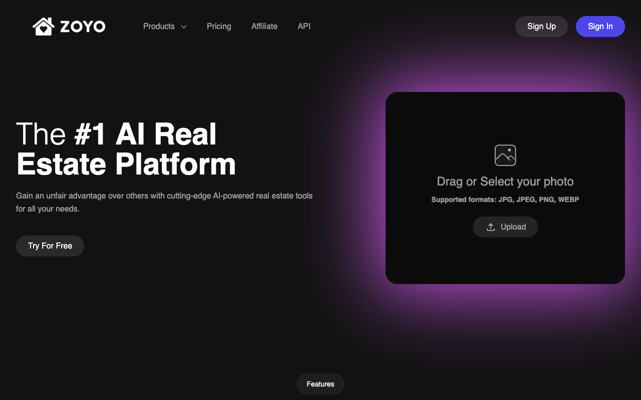 ZOYO - AI Real Estate Platform AI Real Estate Technology