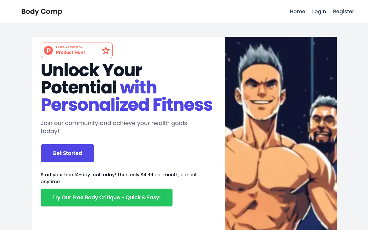 BodyCompAI - Transform Your Fitness Journey with AI