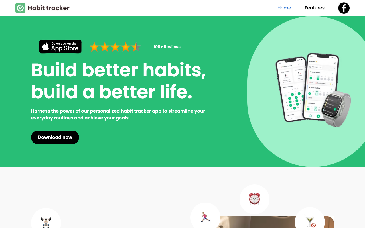 Habit Tracker - Simple and user friendly habit tracker