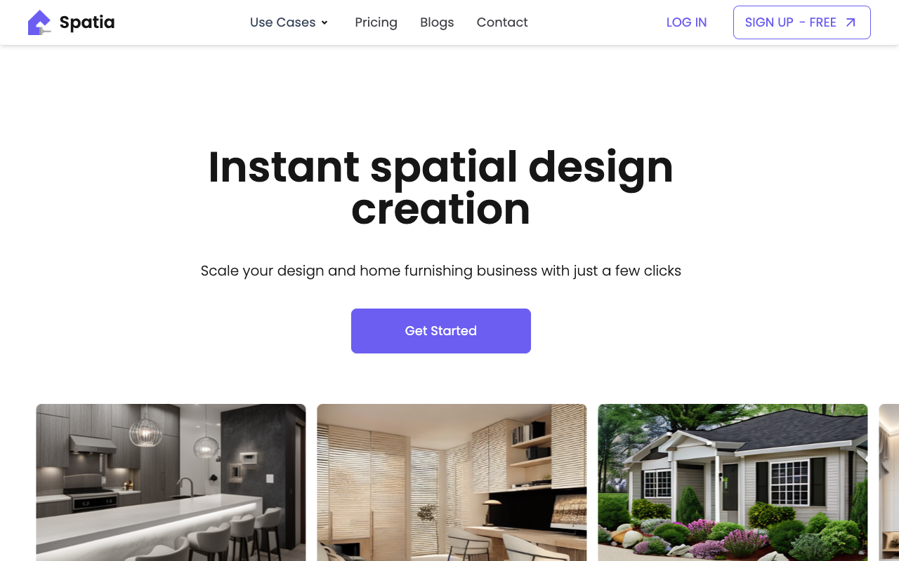 Spatia - Enhancing Spatial Design with AI