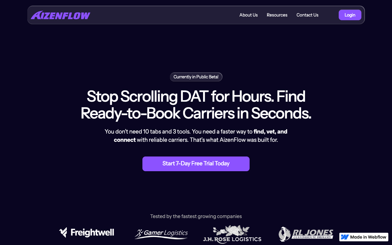 AizenFlow - Streamlining Supply Chains and Unifying Communications