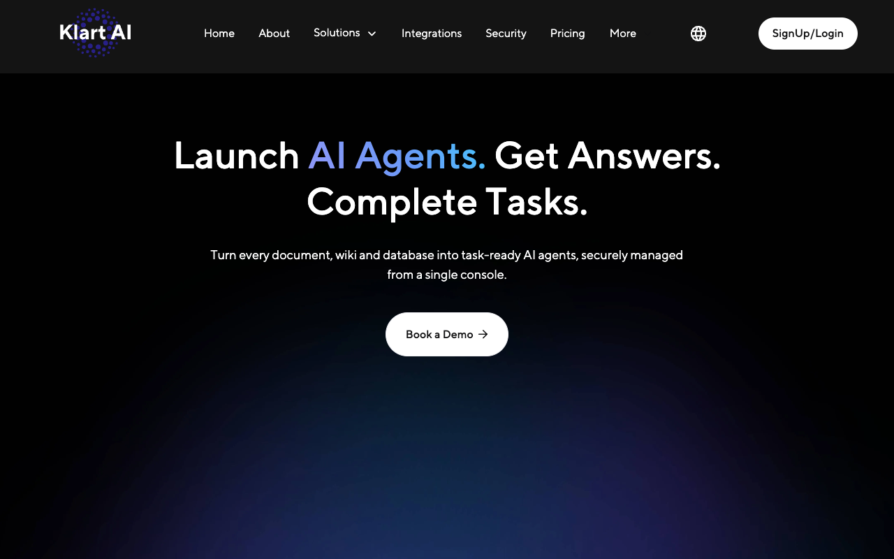 Klart AI - AI assistant for everyone in your organization