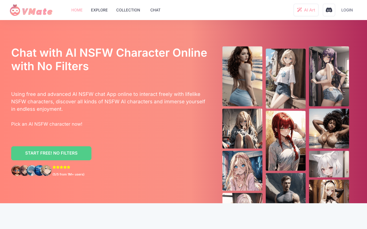 VMate - Chat with Your Fantasy AI Roleplay Character