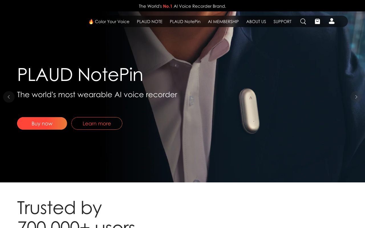 Plaud Note - ChatGPT empowered AI voice recorder
