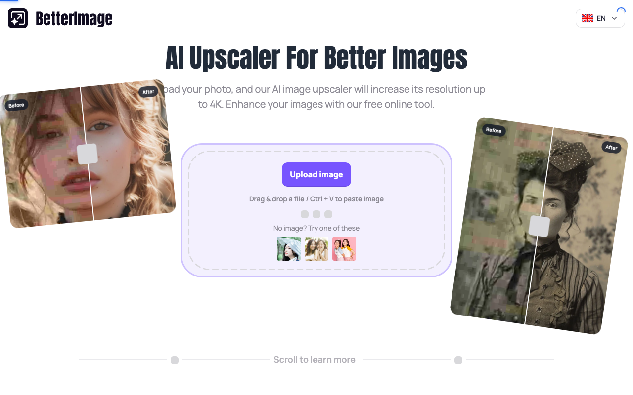 upscales.ai - Upscale images online with Upscales.ai