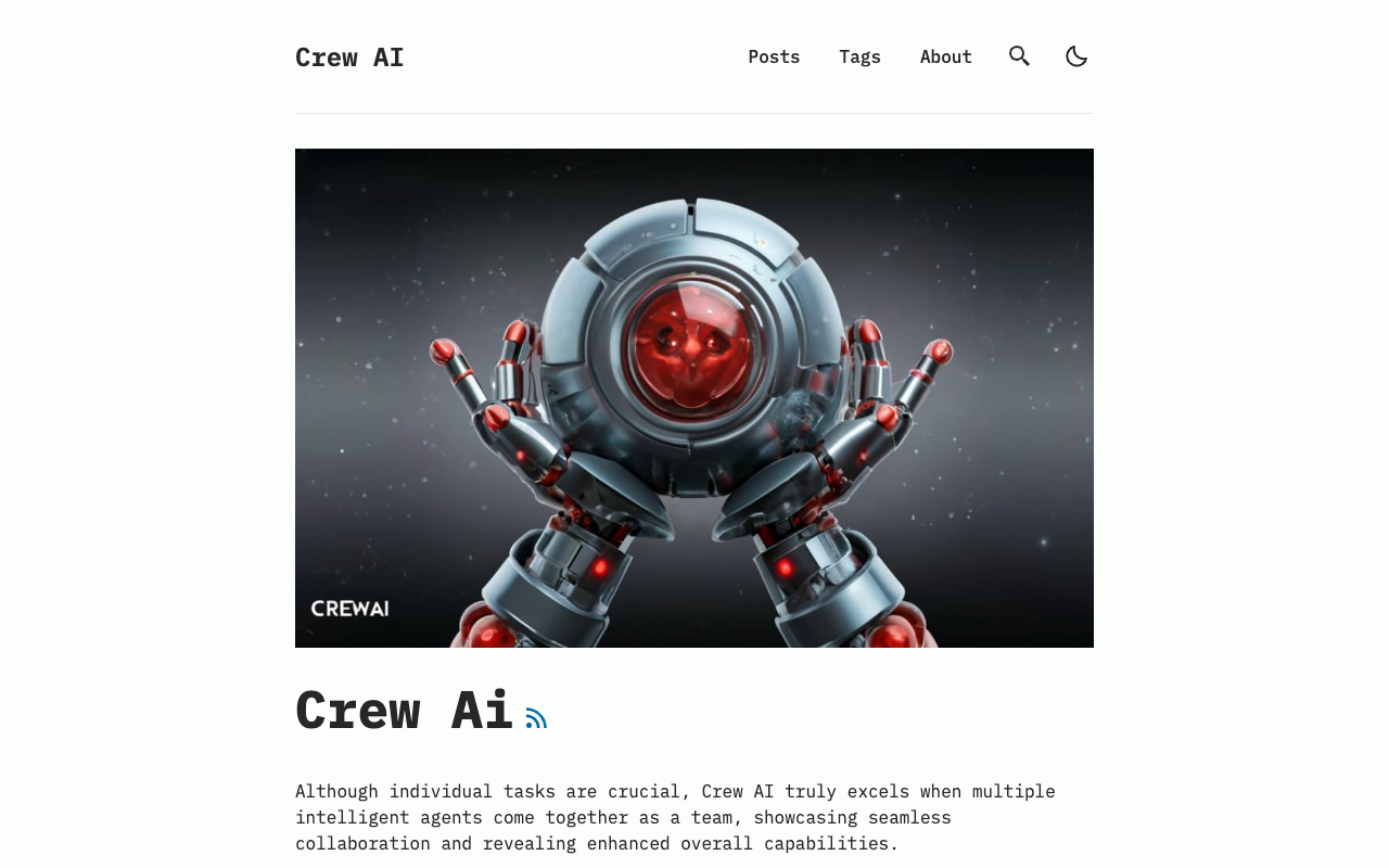 crewai - Unleash the Power of Team AI with CrewAI