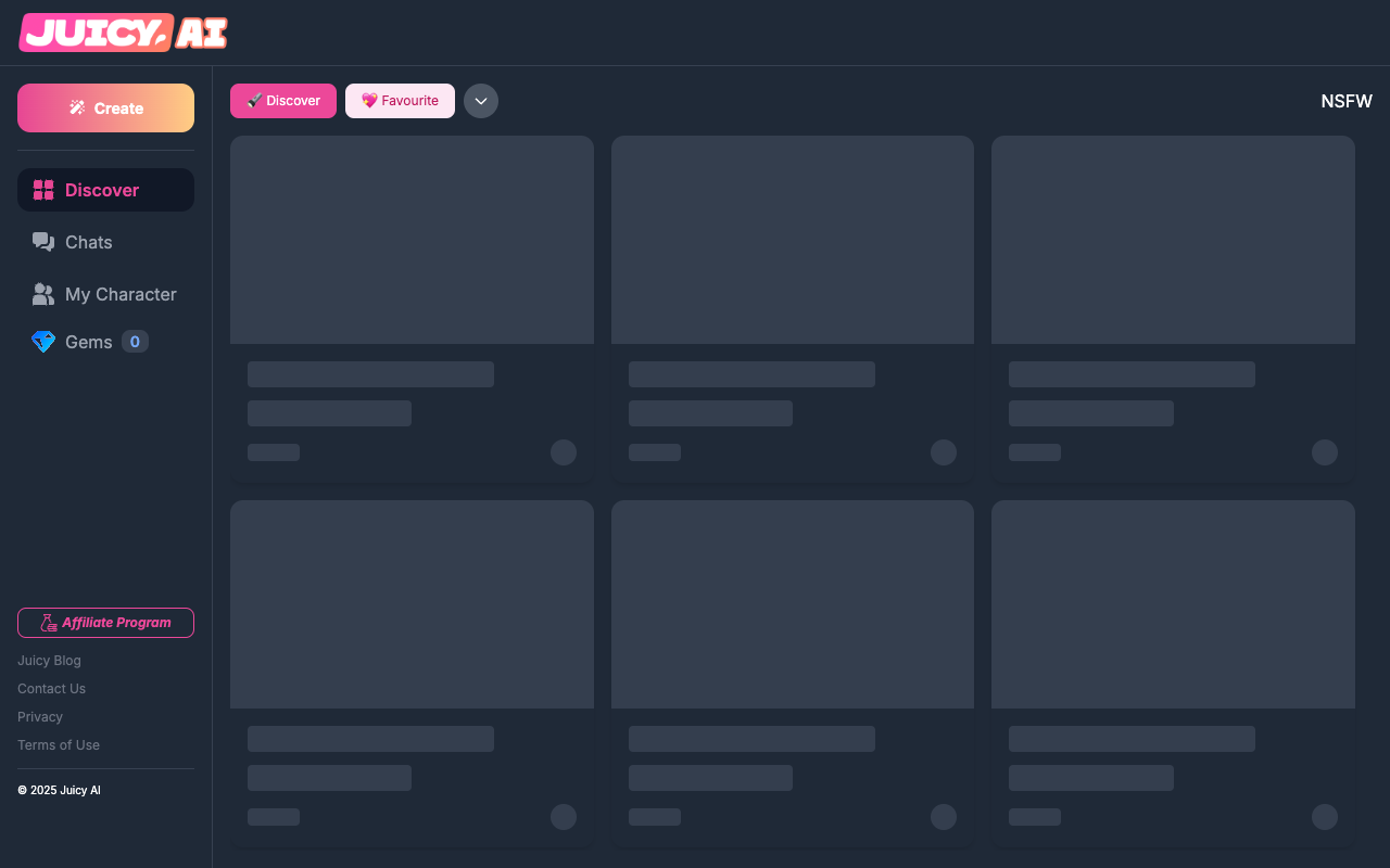 Juicy AI - Unleash Your Imagination with No Filter AI Anime Character Chat