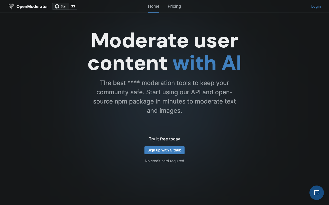 OpenModerator - Empowering Content Moderation with Modern AI
