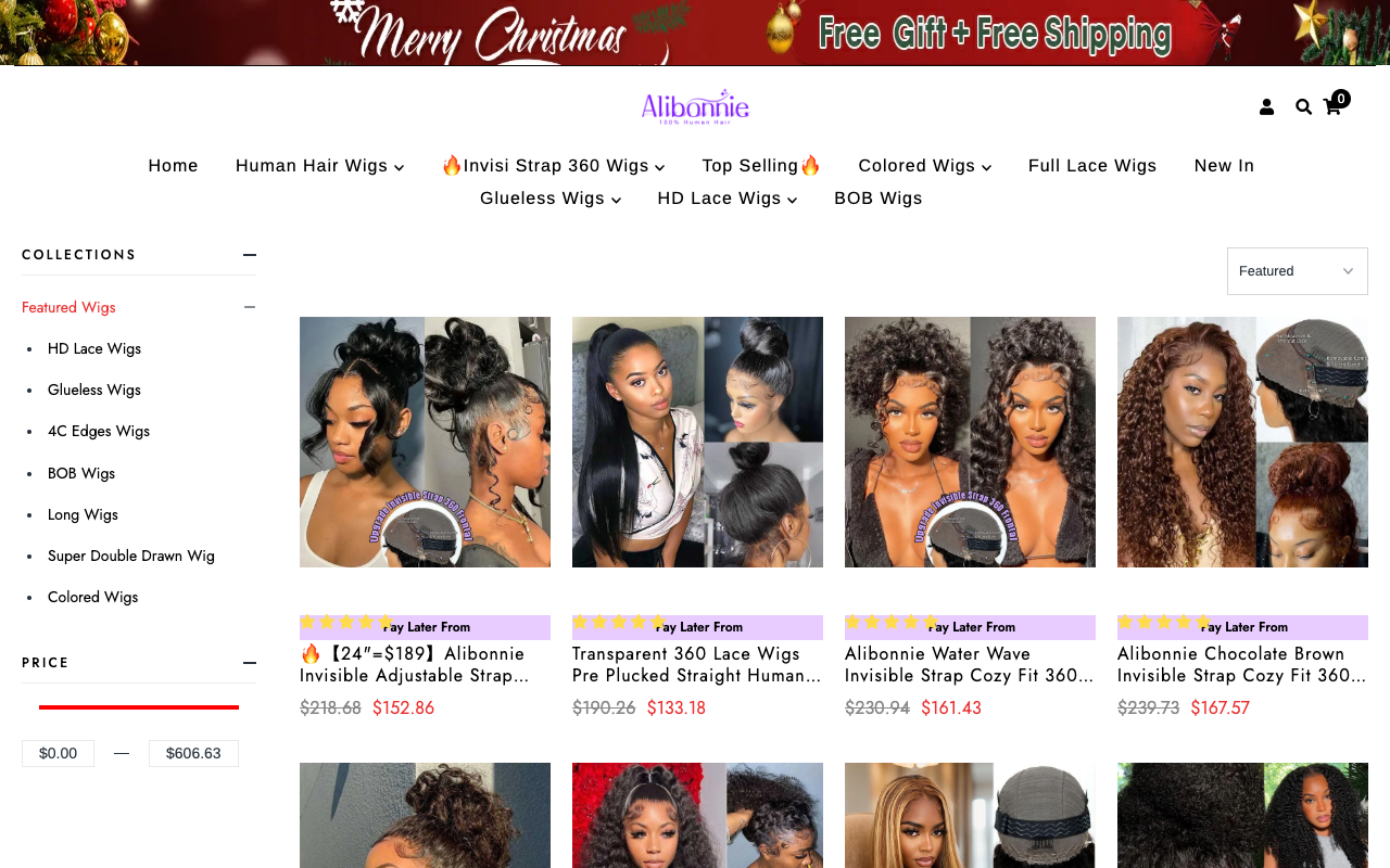 Discover the Versatility of 360 Lace Wigs at Alibonnie