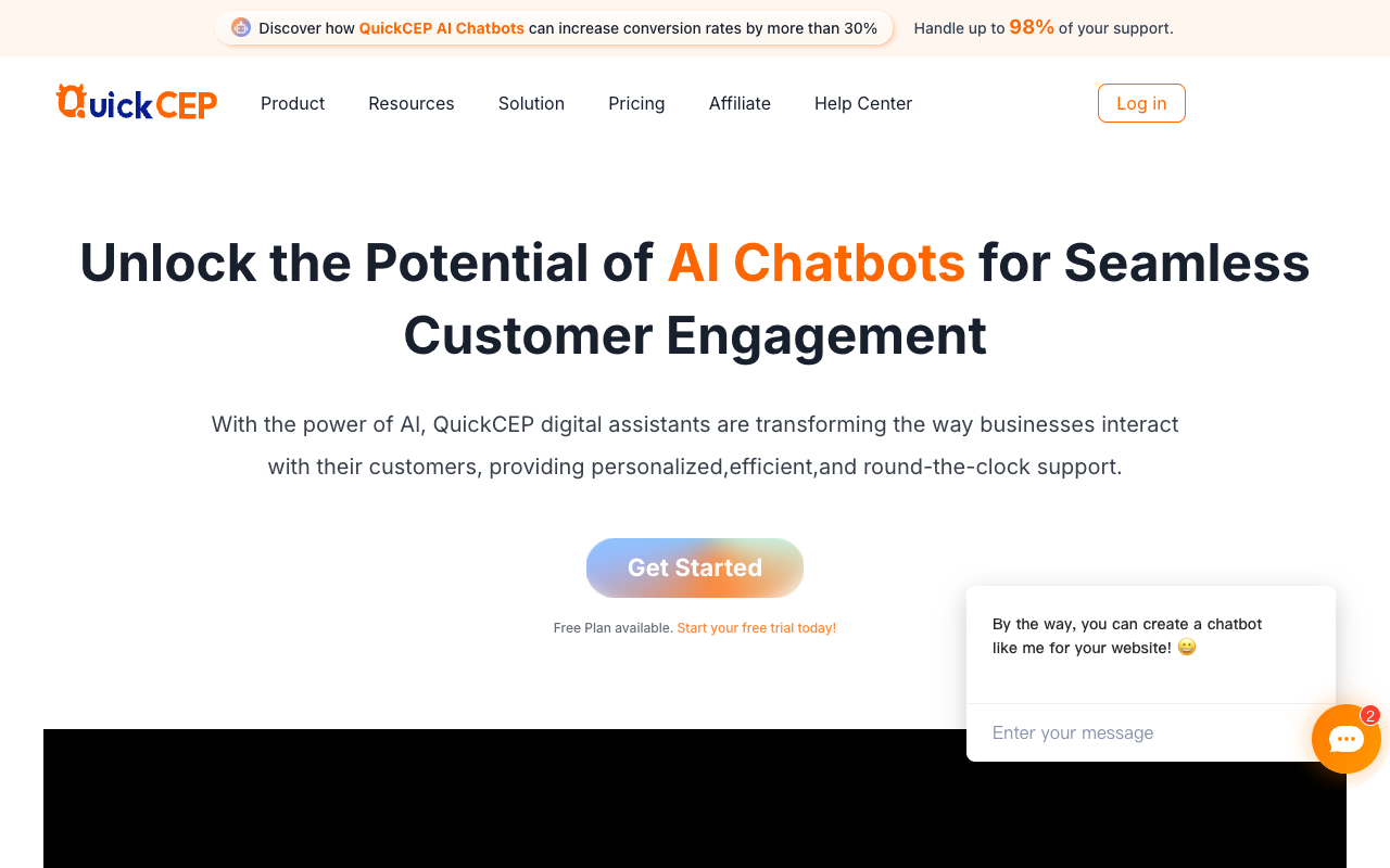 QuickCEP - AI-Powered Chatbots for Shopify