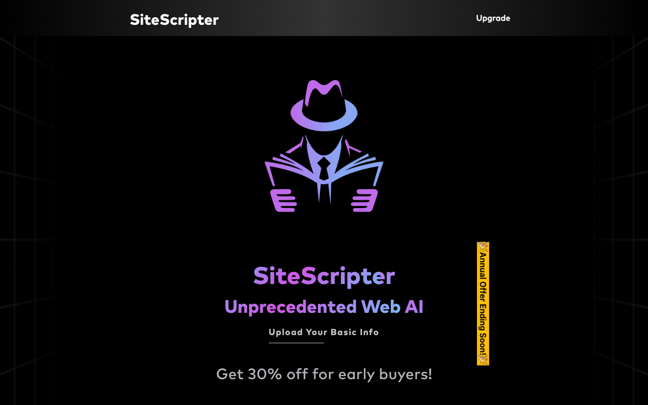 Sitescripter AI - Your smart web companion, surf smarter