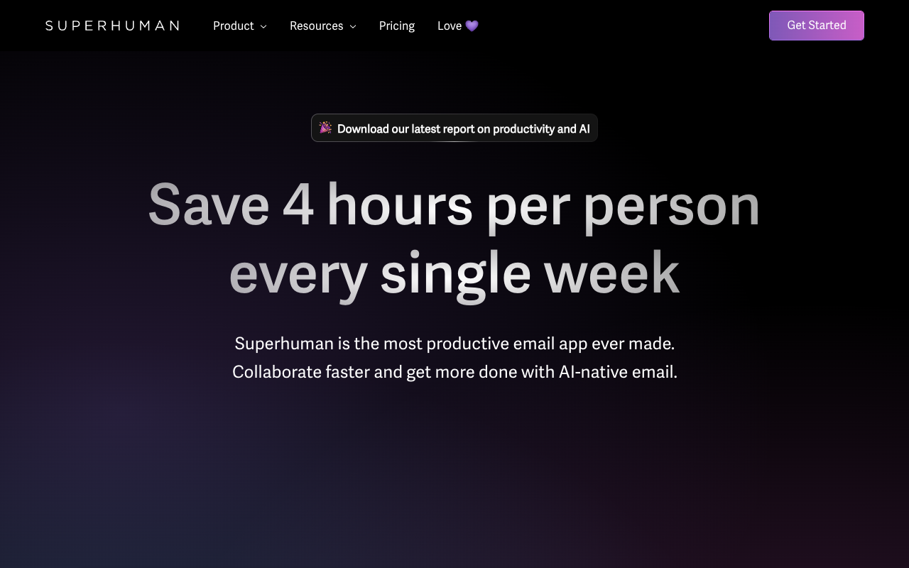 Superhuman AI for iPhone & iPad - Write emails faster than ever. On the go AI Productivity