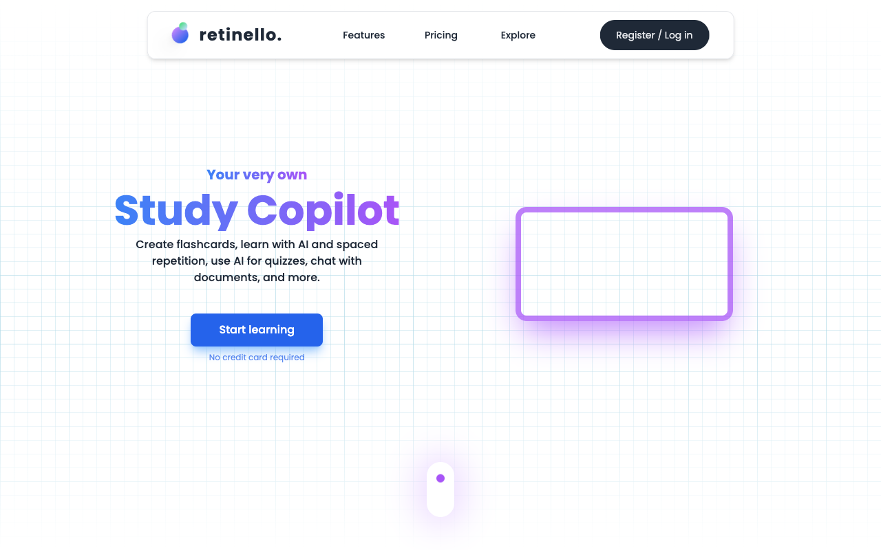 Retinello - Smart learning, powered by AI AI Education