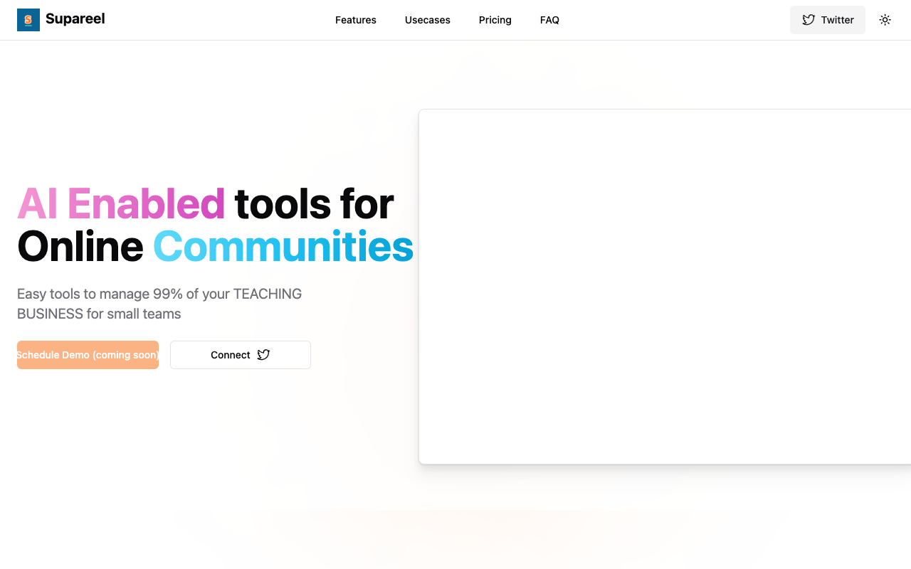 Supareel - Manage your YouTube brand effortlessly using AI
