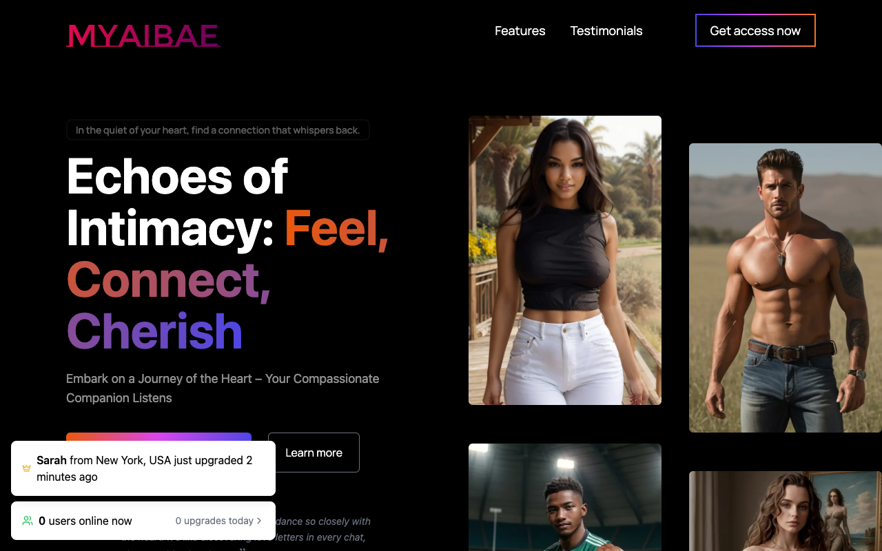 MyAIBae - Start a relationship with a partner who understands you