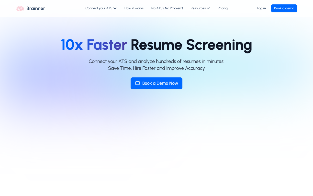 Brainner - Automate resume screening with AI