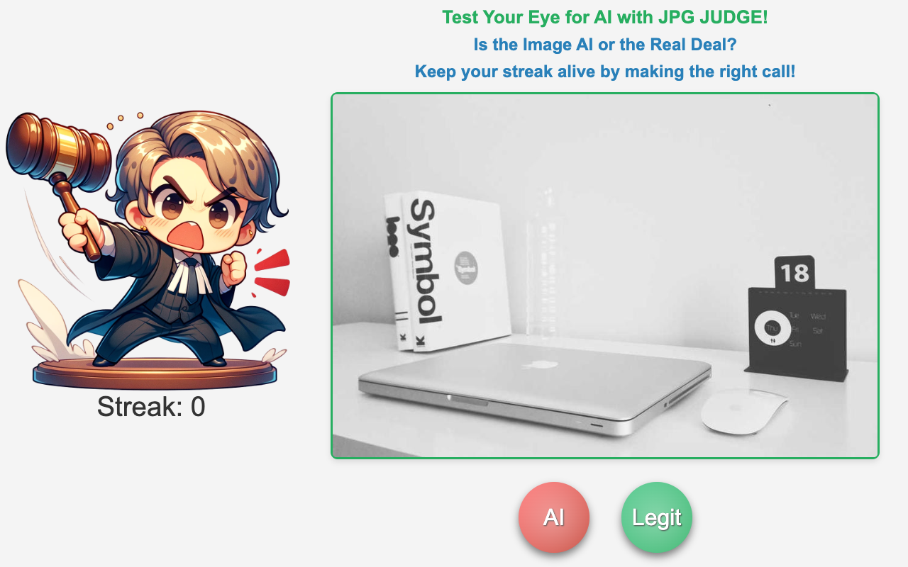 JPGJudge - Test your eye for AI with this guessing game!