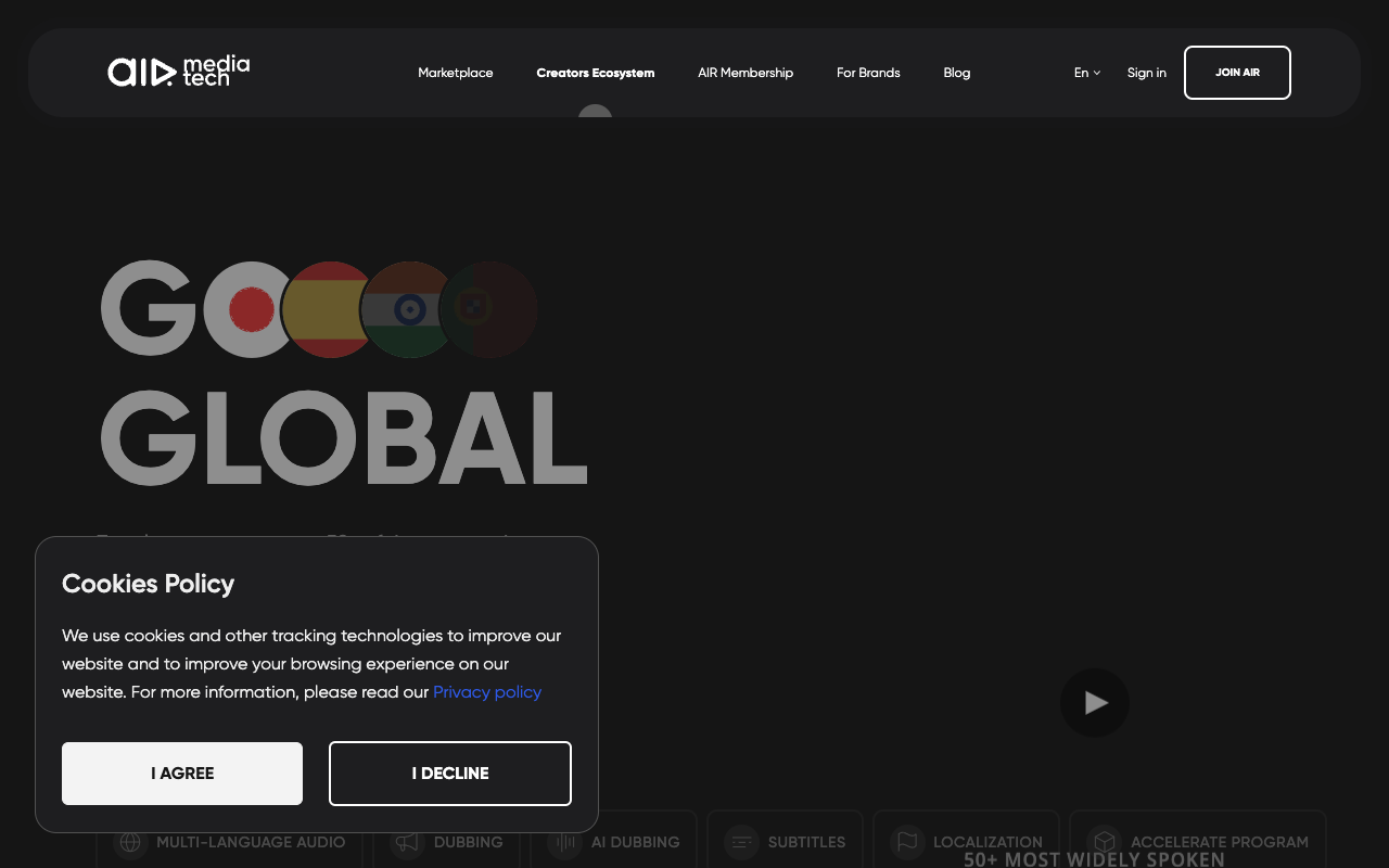 AIR Translation and Localization - Go global Translation Localization Global