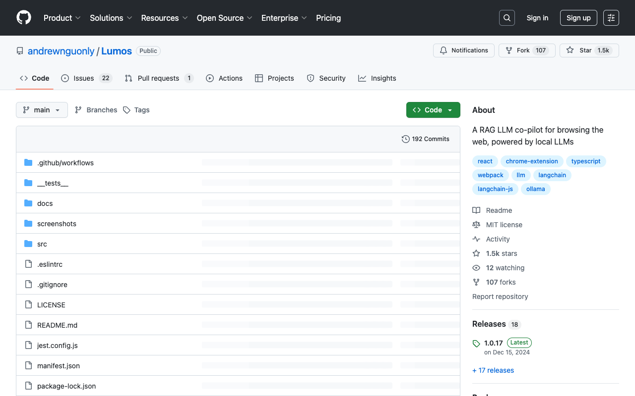 Lumos - An LLM co-pilot for browsing the web, powered by local LLMs