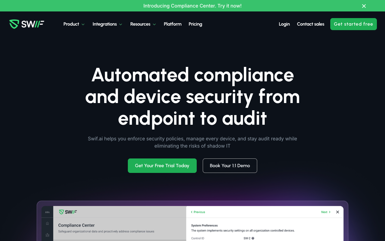 Swif.ai - Supercharge your device security and compliance