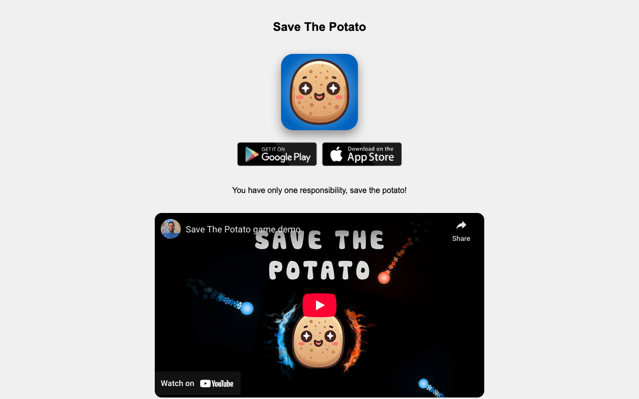 Save The Potato - Spin Shields, Save Spuds: The Ultimate Orb-Dodging Game!