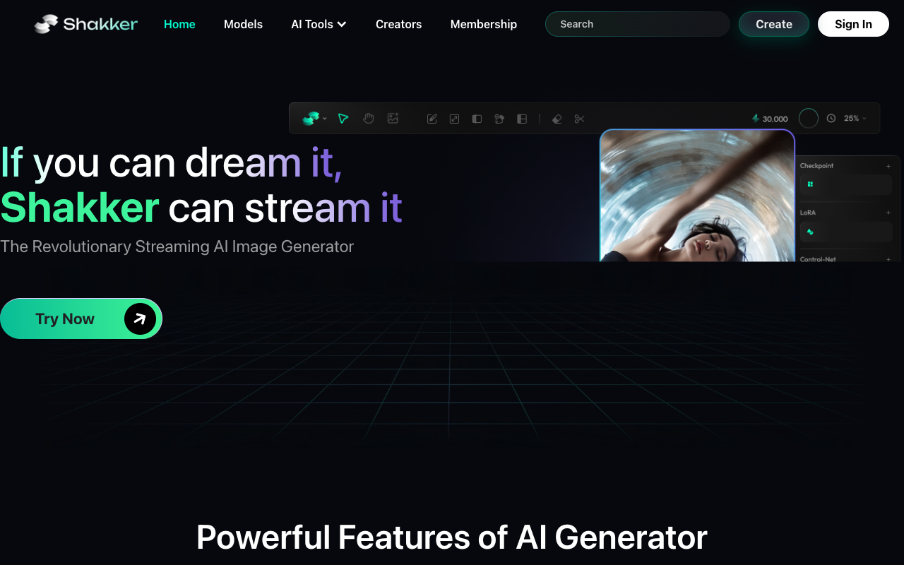Shakker.AI - Turn your imagination into images, in seconds
