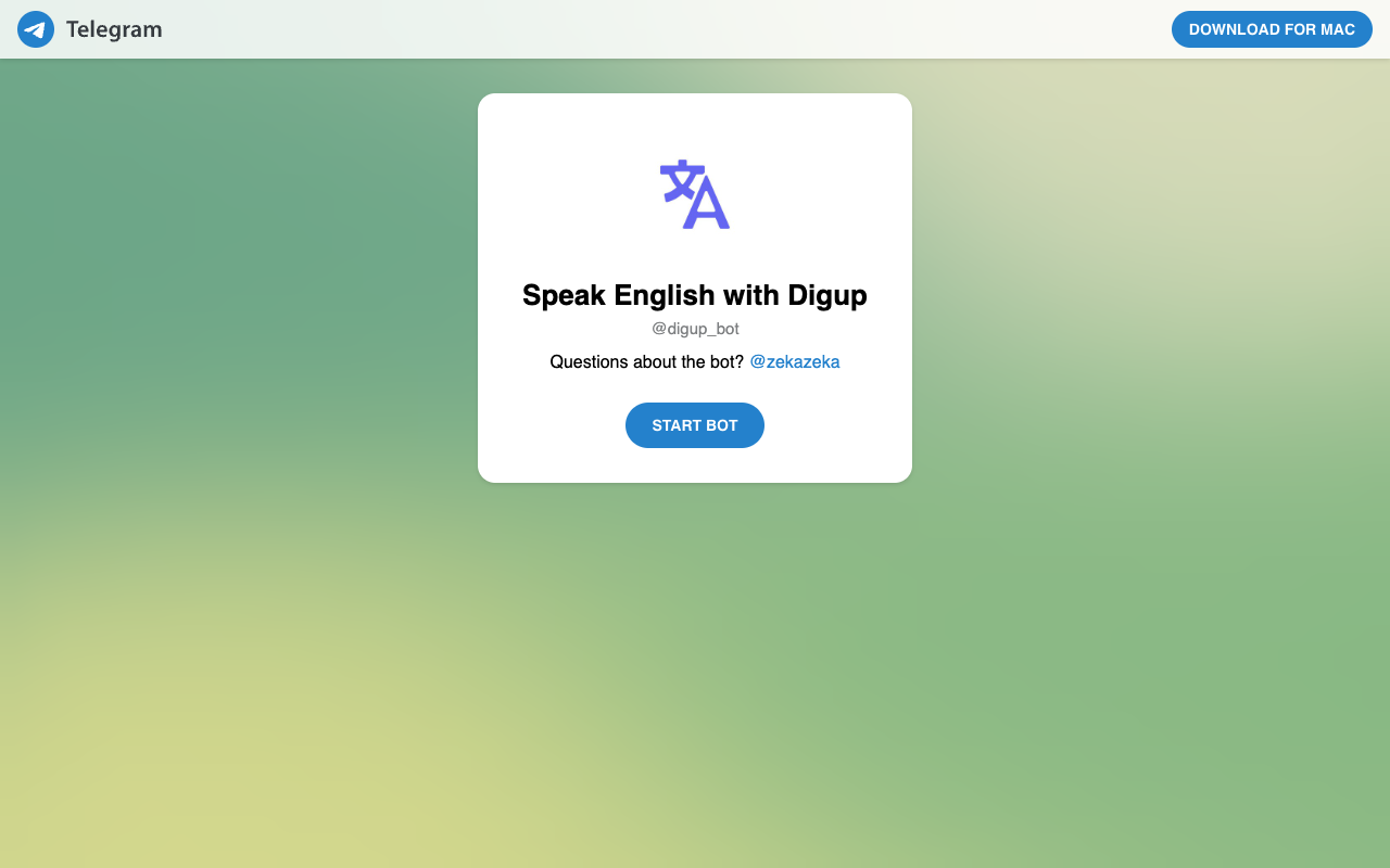 Digup - The AI way to speak English with confidence and fluency