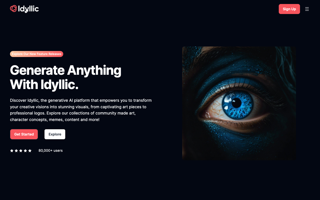 Idyllic - Bring your ideas to life through the power of generative AI