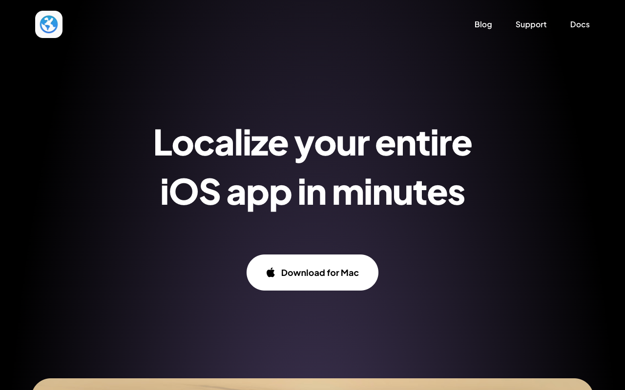 Globify - Localize your entire iOS app in minutes with AI