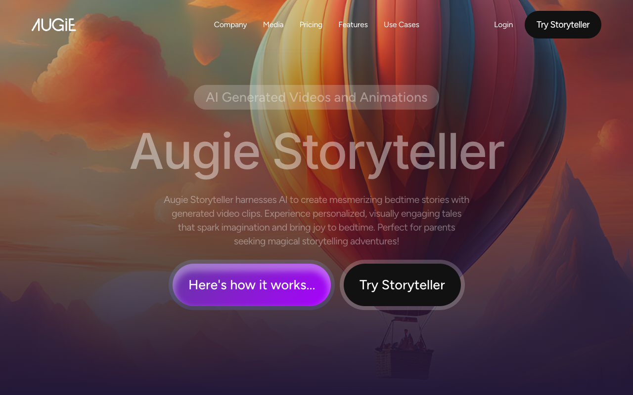 Augie Storyteller - Turn your stories into animated videos