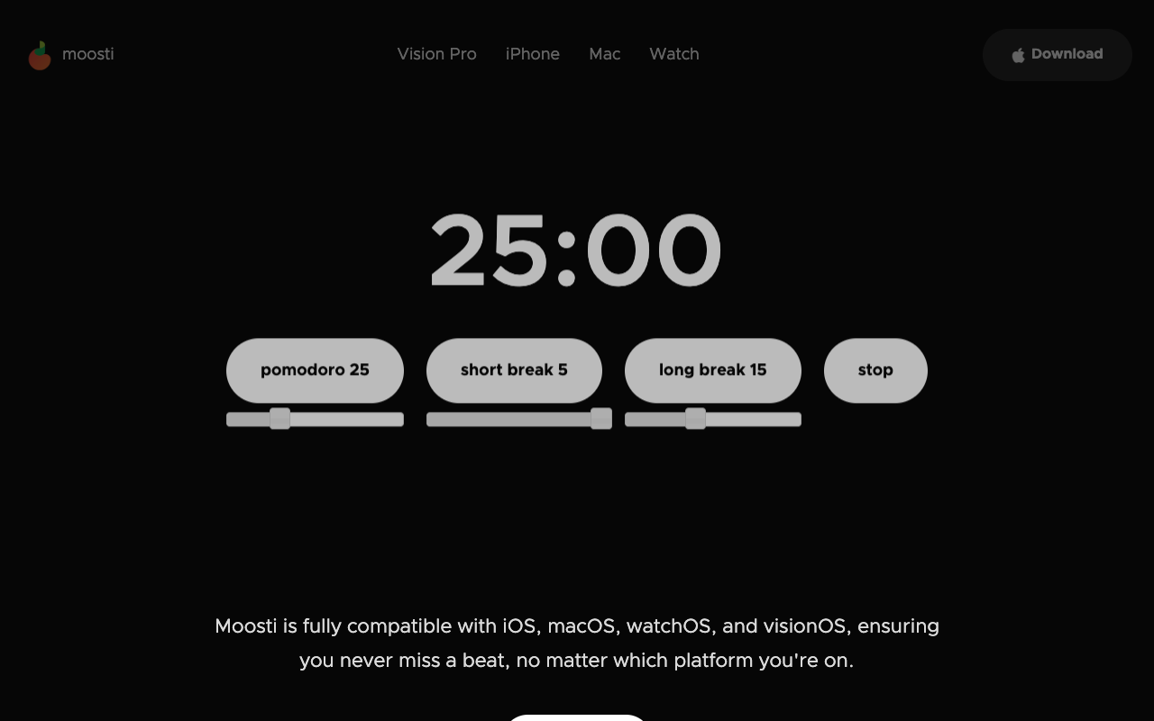 Moosti - Boost Your Productivity and Well-being
