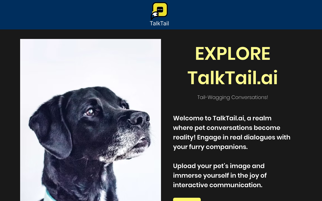 TalkTail.ai - Real Conversations with Your Pet, Anytime, Anywhere