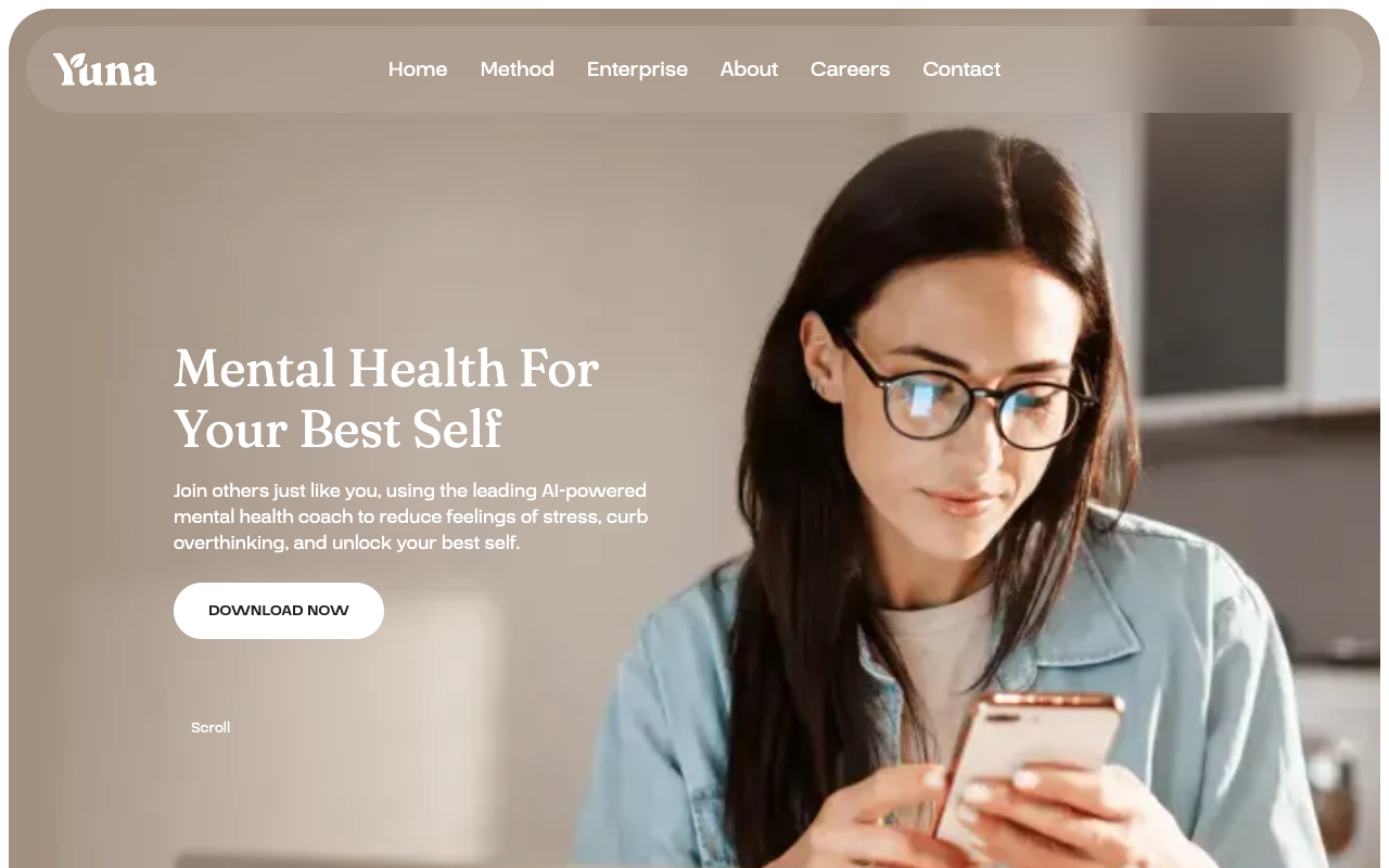 Yuna AI - Your mental health companion