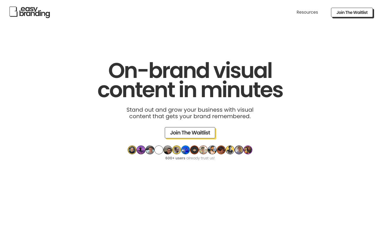 Easy-Made Personal Branding with easybranding.io
