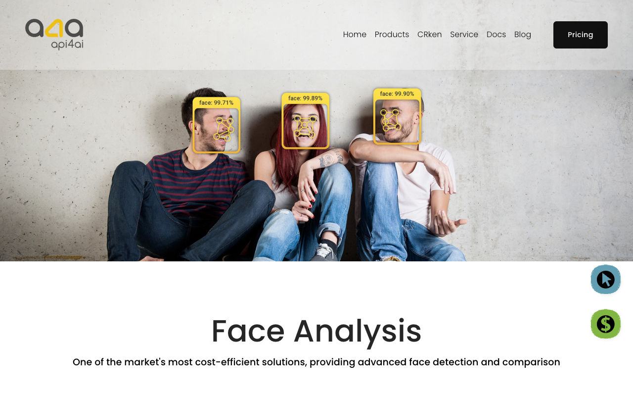 Face Analysis API - Precise Facial Landmark Detection and Reliable Face Comparison