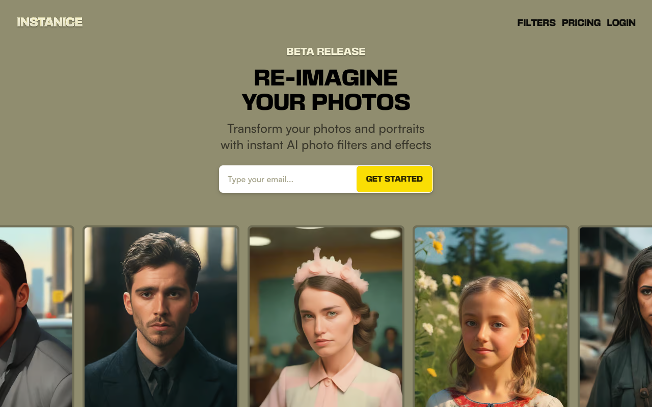 Instanice - Aesthetic Photo Effects in Seconds