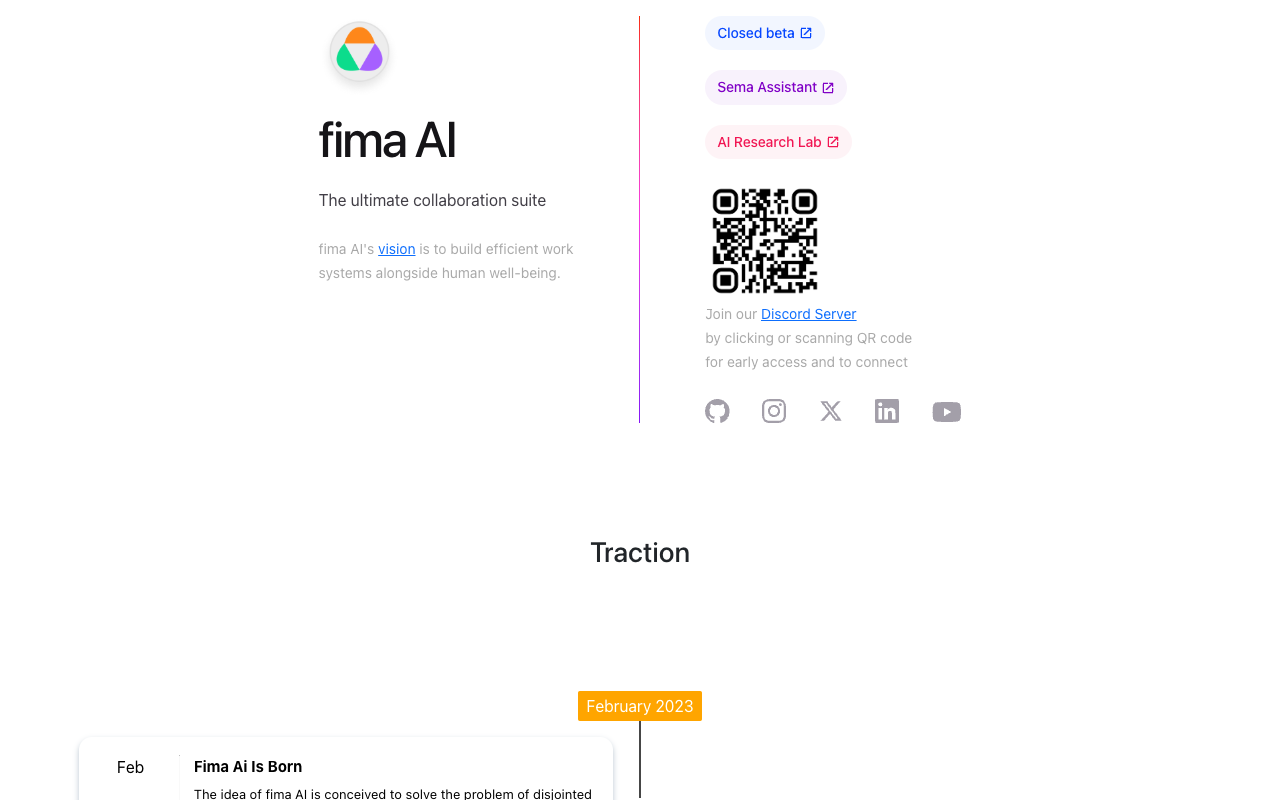 Fima - The ultimate collaboration suite Collaboration Productivity Communication