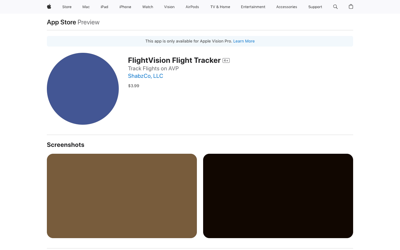 FlightVision - Track Flights with Immersive Experience on Apple Vision Pro