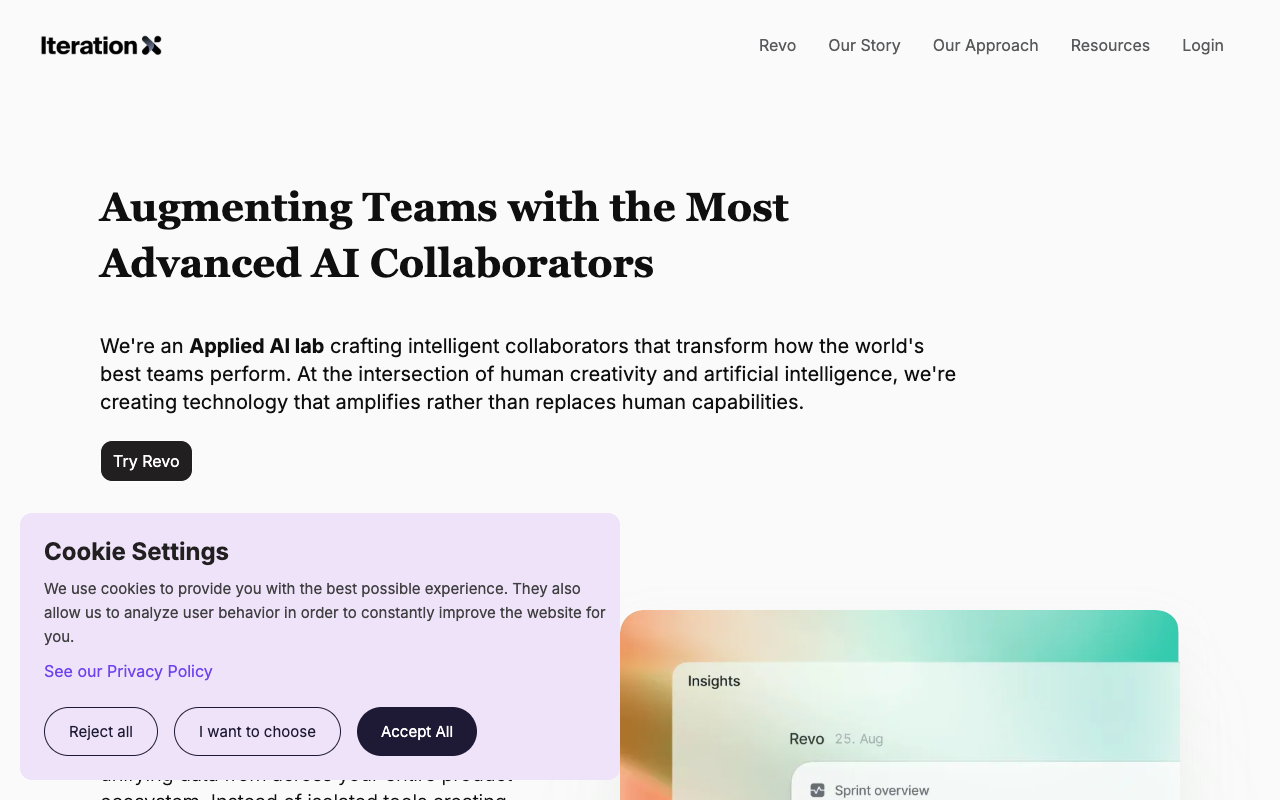 Iteration X - The AI-native project management app
