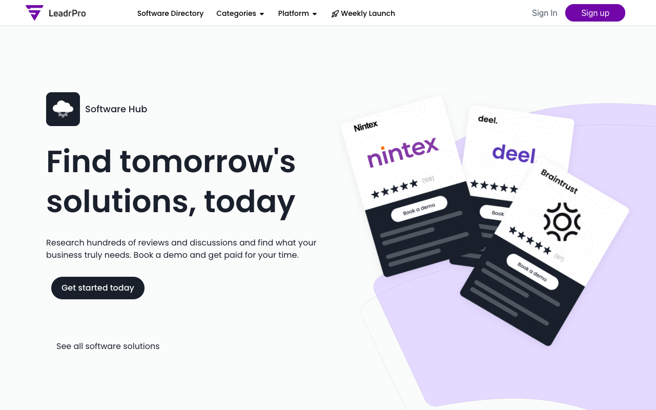 LeadrPro - Swipe Your Way to New Customers