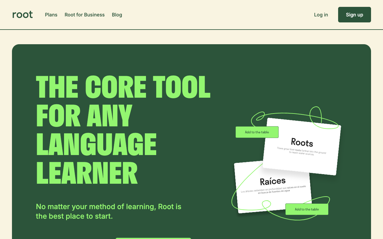 Root - AI-powered Vocabulary Learning Platform