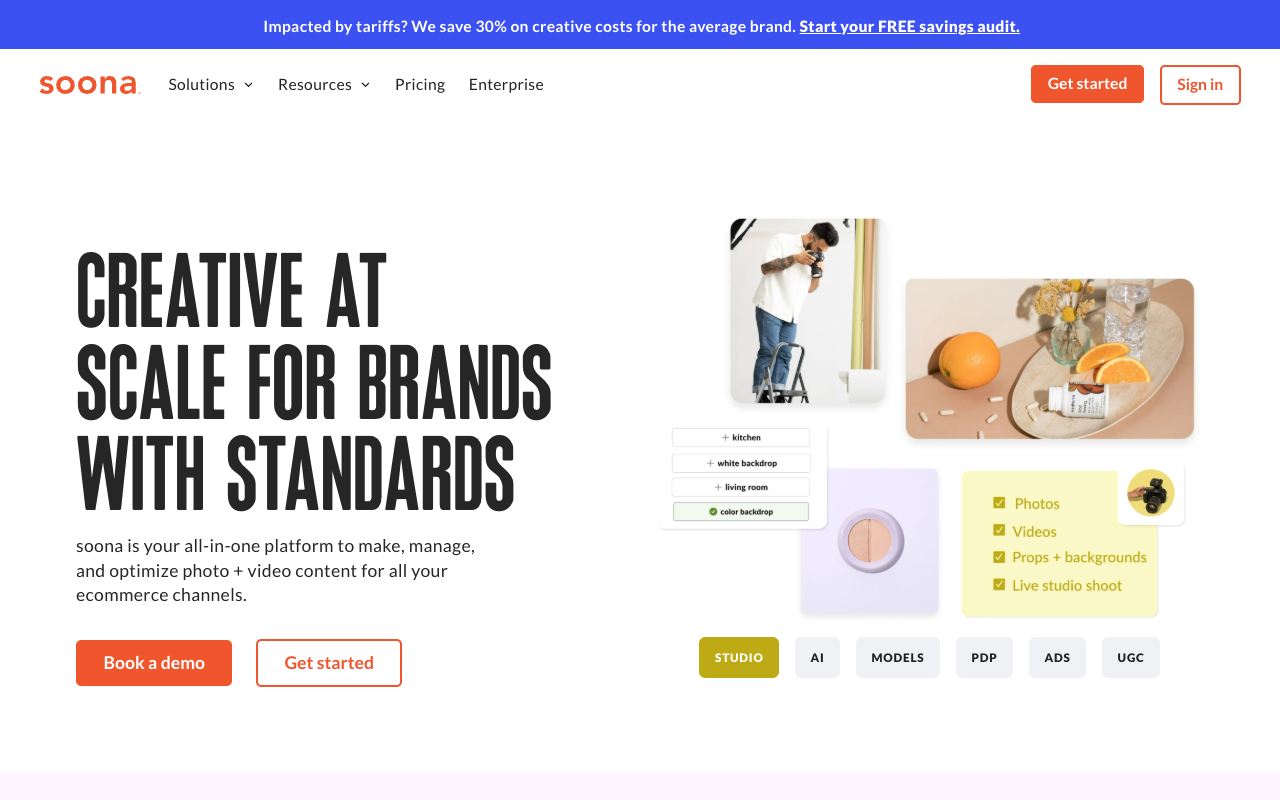 soona score - The only visual measurement tool for commerce