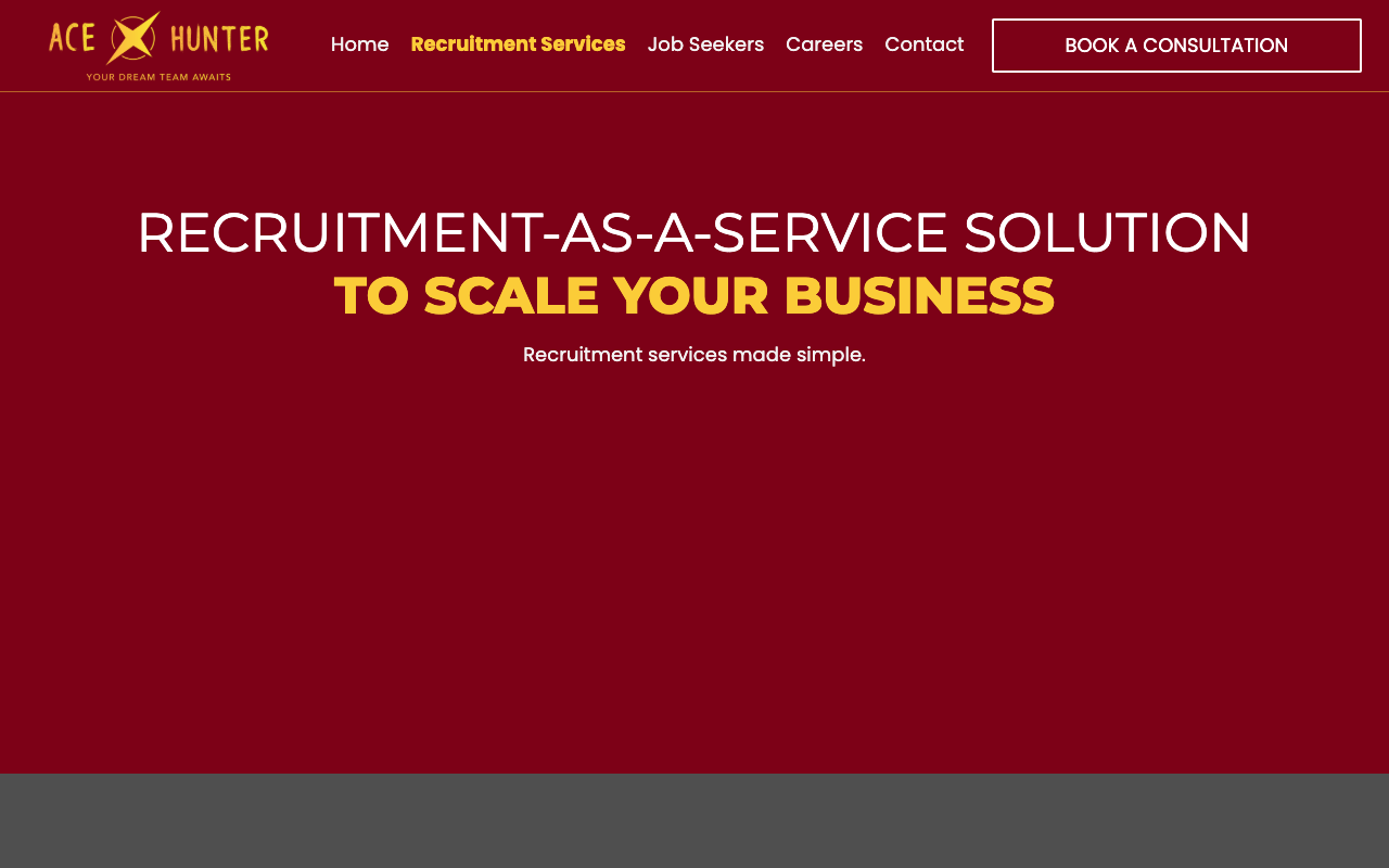 Ace Hunter - Revolutionizing Recruitment with Subscription-based Solutions