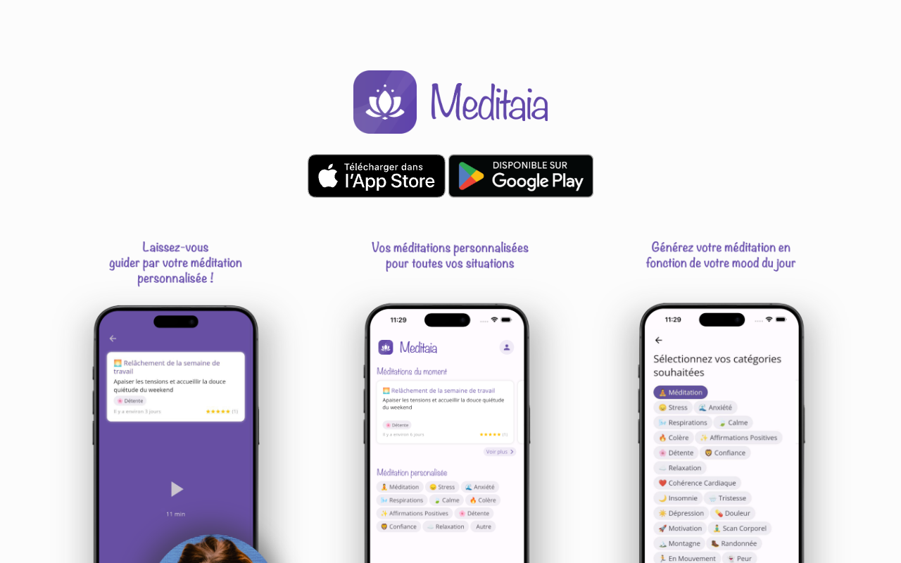 Meditaia - AI Personalized Meditations