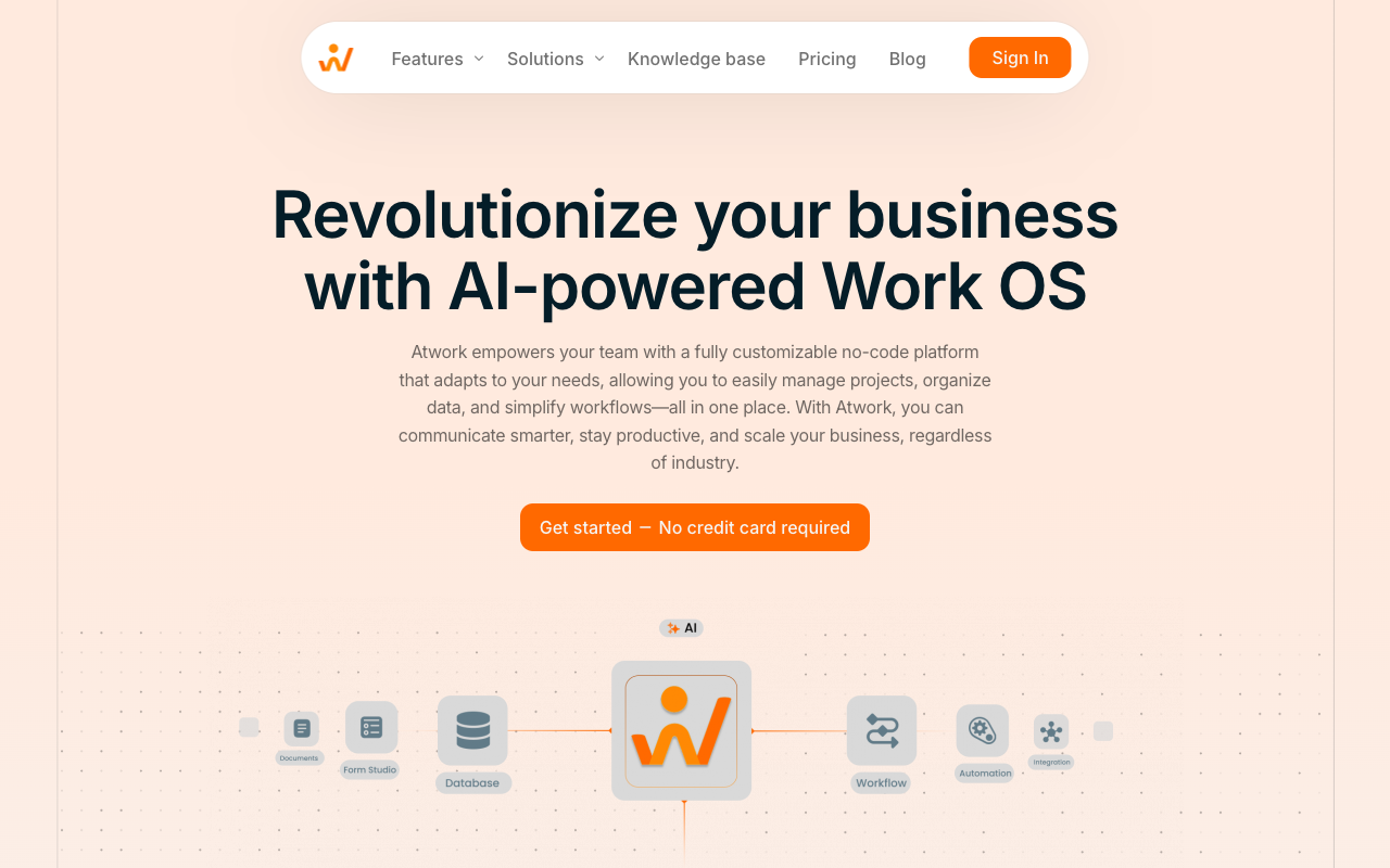 Atwork - Powering productivity with smart and comprehensive tools