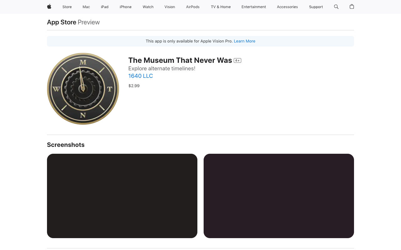 The Museum That Never Was - Explore alternate timelines through found objects