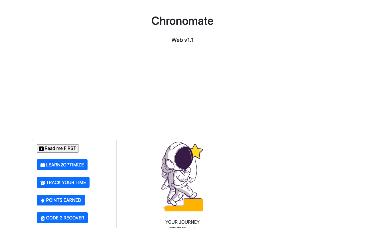 Chronomate - Unlock Time's Potential: Optimize Every Moment!