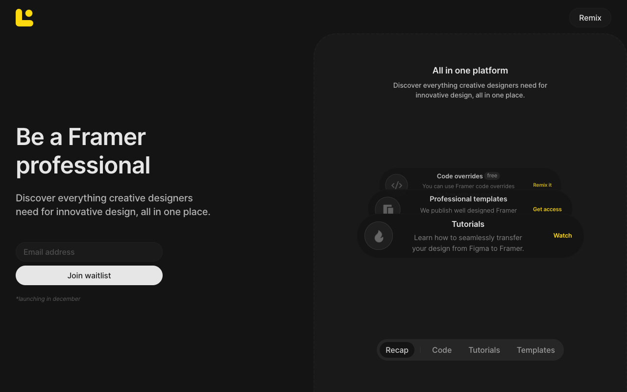 Framer Curation - Discover everything creative designers need for innovative design