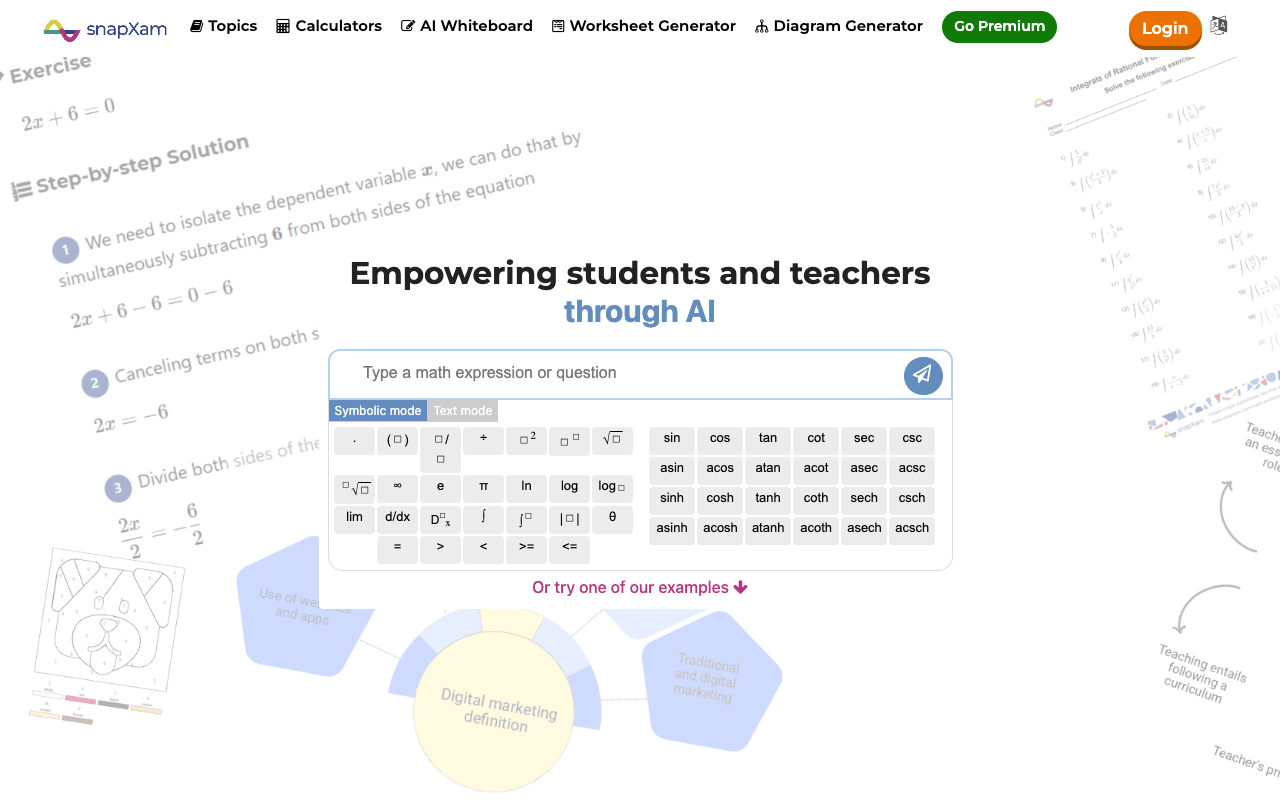 SnapXam - AI-Powered Math & Physics Tutor